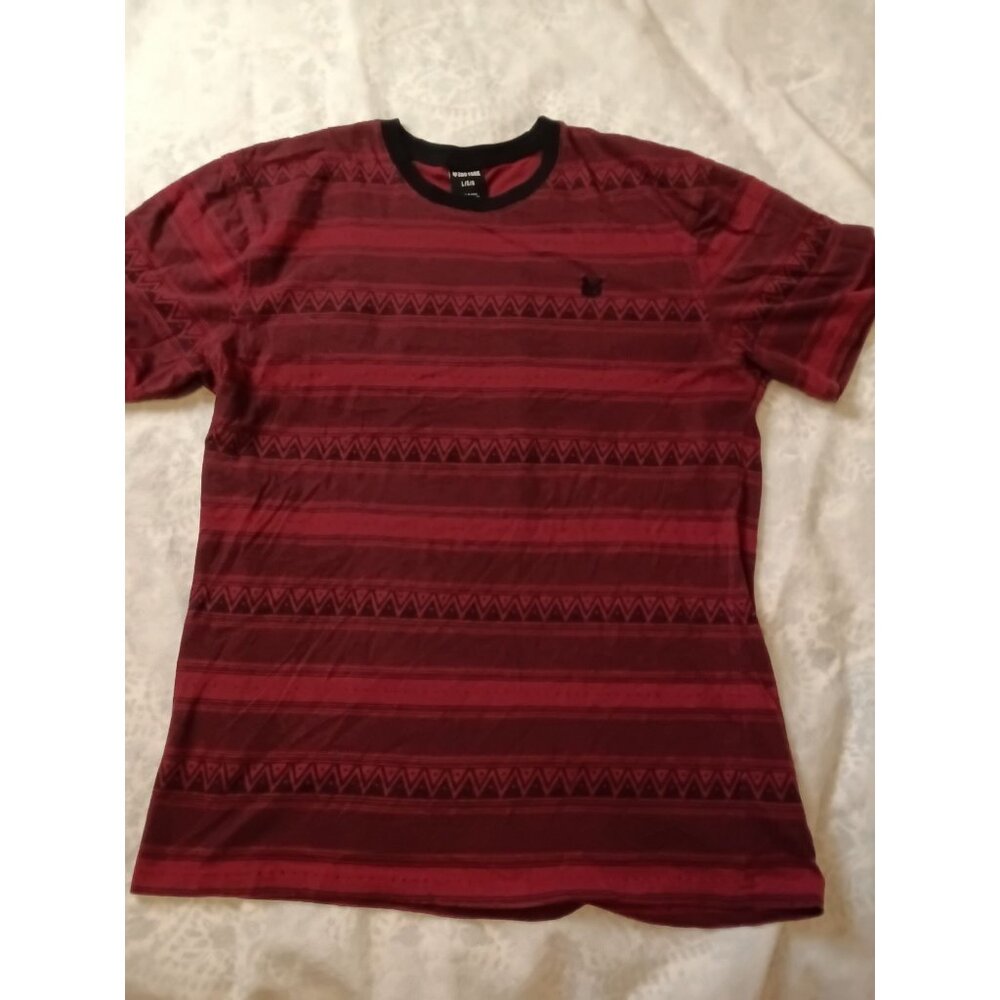 Zoo York Mens Tribal Pattern Short Sleeve T-Shirt L